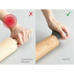 Joseph Joseph Rouleau à Pâtisserie Ergonomique 30 Cm -de Buyer Soldes Magasin 581004 1 1 Rouleau a patisserie ergonomique 30 cm Joseph Joseph