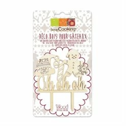 Kit De Décorations De Noël En Bois Pour Bûches Et Gâteaux 9 Kit De Décorations De Noël En Bois Pour Bûches Et Gâteaux -de Buyer Soldes Magasin 589000 3 1 Kit de decorations de Noel en bois pour buches et gateaux Scrapcooking