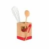 Pot à Ustensiles Bambou Rouge -de Buyer Soldes Magasin 601011 0 1 Pot a ustensiles Bambou rouge Pebbly