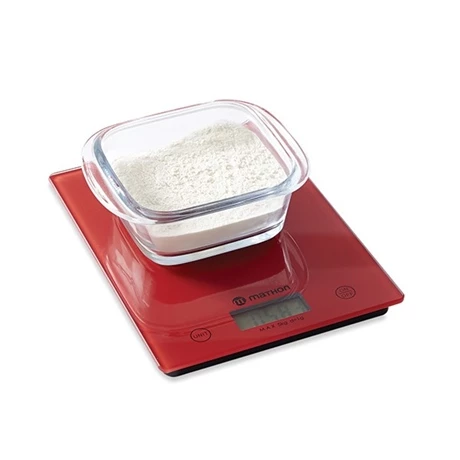 Balance De Cuisine Digitale Rouge 5 Kg 4 Balance De Cuisine Digitale Rouge 5 Kg – Image 2
