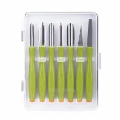 Set à Sculpter Pour Fruits Et Légumes Presto Carving 7 Set à Sculpter Pour Fruits Et Légumes Presto Carving -de Buyer Soldes Magasin 60288 1 1 Set a sculpter pour fruits et legumes Presto Carving