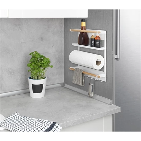 Étagère De Cuisine Magnétique Blanche 7 Étagère De Cuisine Magnétique Blanche – Image 5