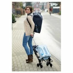 Chariot De Courses Avec Siège Bleu -de Buyer Soldes Magasin 604011 4 4 Chariot de courses avec siege bleu Wenko by Maximex