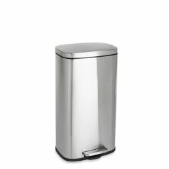 Poubelle De Cuisine En Inox 30 L