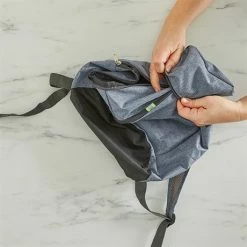 Sac à Dos Pliable Ultra-léger 14 L Gris -de Buyer Soldes Magasin 604123 2 2 Sac a dos pliable ultra leger 14 L gris Mathon