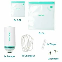 Kit Pompe Et Sacs Sous Vide STOR’EAT F93867