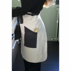 Tablier De Cuisine En Coton -de Buyer Soldes Magasin 606099 3 1 Tablier de cuisine en coton Pebbly