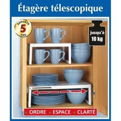 Etagère Télescopique En Fer -de Buyer Soldes Magasin 60685 3 5 Etagere telescopique en fer Wenko by Maximex