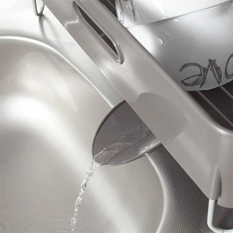 Lot Egouttoir à Vaisselle Avec Bac Et Savon D'acier Anti-odeurs 5 Lot Egouttoir à Vaisselle Avec Bac Et Savon D'acier Anti-odeurs – Image 3