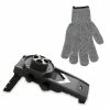Lot Mandoline V 5 Lames Et Gant Contre Les Coupures
