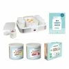 Lot Yaourtière + Ferments + Arômes Vanille Et Framboise + Livre Recettes -de Buyer Soldes Magasin 609113 0 1 Lot yaourtiere ferments aromes vanille et framboise livre recettes