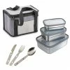 Kit Sac Isotherme, Set De Couverts Et 3 Lunch Box En Inox 2 Kit Sac Isotherme, Set De Couverts Et 3 Lunch Box En Inox -de Buyer Soldes Magasin 619007 0 1 Kit sac isotherme set de couverts et 3 lunch box en inox
