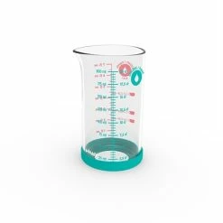 Verre Doseur En Verre Avec Silicone 200 Ml -de Buyer Soldes Magasin 620022 1 4 Verre doseur en verre avec silicone 200 ml Pebbly