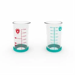 Verre Doseur En Verre Avec Silicone 200 Ml -de Buyer Soldes Magasin 620022 3 4 Verre doseur en verre avec silicone 200 ml Pebbly