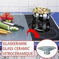 Set De 2 Couvre-plaques Transparentes 9 Set De 2 Couvre-plaques Transparentes -de Buyer Soldes Magasin 62014 3 1 Set de 2 couvre plaques transparentes Wenko by Maximex