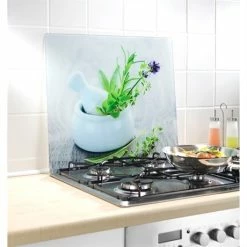 Protection Murale En Verre Jardin De Fines Herbes 7 Protection Murale En Verre Jardin De Fines Herbes -de Buyer Soldes Magasin 62020 1 1 Protection murale en verre Jardin de fines herbes Wenko by Maximex