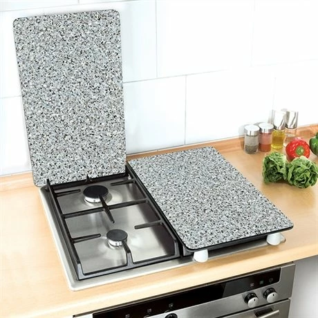 Set 2 Couvre-plaques Protection Motifs Granit 3 Set 2 Couvre-plaques Protection Motifs Granit