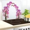 Protection Murale En Verre Orchidée -de Buyer Soldes Magasin 62347 0 1 Protection murale en verre Orchidee Wenko by Maximex