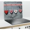 Protection Murale En Verre Coeurs -de Buyer Soldes Magasin 62368 0 5 Protection murale en verre Coeurs Wenko by Maximex