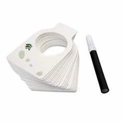 Ibili 24 étiquettes Pour Vin Et Un Crayon Marqueur -de Buyer Soldes Magasin 630010 1 3 24 etiquettes pour vin et un crayon marqueur Ibili