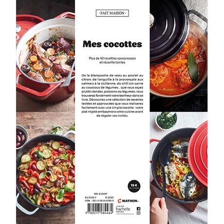 Livre Mes Cocottes Plus De 40 Recettes Savoureuses Et Réconfortantes 4 Livre Mes Cocottes Plus De 40 Recettes Savoureuses Et Réconfortantes – Image 2