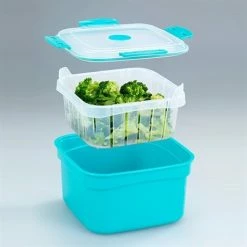 Cuiseur Vapeur Pour Micro-ondes 2 L 7 Cuiseur Vapeur Pour Micro-ondes 2 L -de Buyer Soldes Magasin 65293 2 3 Cuiseur vapeur pour micro ondes 2 L Wenko by Maximex