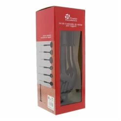 Penderie 6 Ustensiles Noire -de Buyer Soldes Magasin 653542 1 1 Penderie 6 ustensiles noire Pradel Excellence