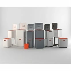 Joseph Joseph Poubelle Totem Pierre 40 L - 2 Compartiments 20 L -de Buyer Soldes Magasin 658000 2 2 Poubelle Totem Pierre 40 L 2 compartiments 20 L Joseph Joseph