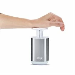 Joseph Joseph Pompe à Savon - Inox Blanc 8 Joseph Joseph Pompe à Savon - Inox Blanc -de Buyer Soldes Magasin 658014 1 3 Pompe a savon Inox Blanc Joseph Joseph