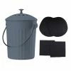 Lot Seau à Compost Et 2 Filtres à Charbon Anti-odeurs -de Buyer Soldes Magasin 659019 0 1 Lot Seau a compost et 2 filtres a charbon anti odeurs