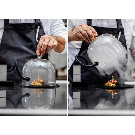 Lot Fumoir à Aliments Et Cloche 17cm 4 Lot Fumoir à Aliments Et Cloche 17cm – Image 2