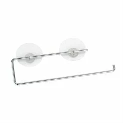 Porte Essuie-tout Chrome à Ventouse -de Buyer Soldes Magasin 673060 2 4 Porte Essuie tout chrome a ventouse Wenko by Maximex