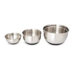 Set 4 Petits Bols En Inox Avec Base Silicone 10,5 à 17 Cm -de Buyer Soldes Magasin 673073 3 6 Set 4 petits bols en inox avec base silicone 10 5 a 17 cm Mathon