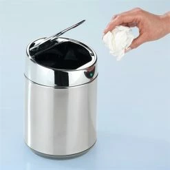 Poubelle Cosmétique à Capteur Senso Chrome En Inox 8 Poubelle Cosmétique à Capteur Senso Chrome En Inox -de Buyer Soldes Magasin 67852 2 1 Poubelle cosmetique a capteur Senso Chrome en inox Wenko by Maximex