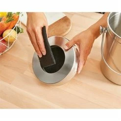 Lot Seau à Compost En Inox 5 L Et 4 Filtres à Charbon Antiodeurs -de Buyer Soldes Magasin 679018 2 3 Lot seau a compost en inox 5 L et 4 filtres a charbon antiodeurs Mathon