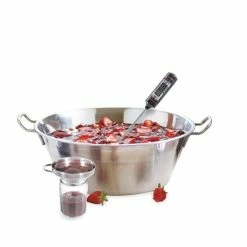 Lot Bassine à Confiture 38 Cm Et 100 étiquettes Autocollantes Décor Fruits -de Buyer Soldes Magasin 67957 3 1 Lot Bassine a confiture 38 cm et 100 etiquettes autocollantes decor fruits