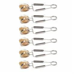 Lot De 6 Pinces à Escargot Inox 5 Lot De 6 Pinces à Escargot Inox -de Buyer Soldes Magasin 67971 1 2 Lot de 6 pinces a escargot inox Roger Orfevre
