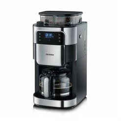 SEVERIN Cafetière Filtre à Broyeur Intégré 10 Tasses 1 000 W KA4813