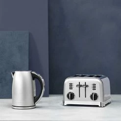 Cuisinart Toaster 4 Tranches Gris Perle CPT180SE -de Buyer Soldes Magasin 700025 1 2 Toaster 4 tranches Gris perle CPT180SE Cuisinart