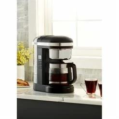 KitchenAid Machine à Café électrique Onyx 1,7 L 1100 W 5KCM1209EOB -de Buyer Soldes Magasin 700028 4 1 Machine a cafe electrique onyx 1 7 L 1100 W 5KCM1209EOB Kitchenaid