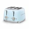 Smeg Toaster 4 Fentes 2000 W TSF03PBEU Bleu Azur -de Buyer Soldes Magasin 700060 0 1 Toaster 4 fentes 2000 W TSF03PBEU bleu azur Smeg