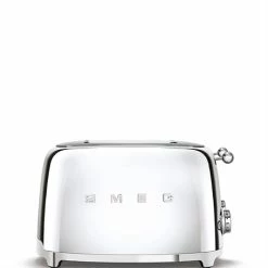 Smeg Toaster 4 Fentes 2000 W TSF03SSEU Chromé -de Buyer Soldes Magasin 700063 2 1 Toaster 4 fentes 2000 W TSF03SSEU chrome Smeg