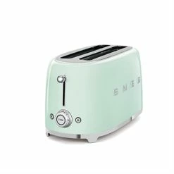 Smeg Grille Pain 4 Tranches 1500 W TSF02PGEU Vert D’eau