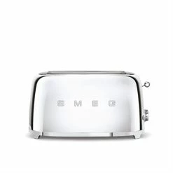 Smeg Grille Pain 4 Tranches 1500 W TSF02SSEU Chromé -de Buyer Soldes Magasin 700068 1 1 Grille pain 4 tranches 1500 W TSF02SSEU chrome Smeg