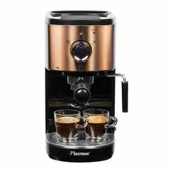 Bestron Machine à Café Expresso Avec Buse Vapeur 15 Bars 1250 1450 W Coloris Cuivre -de Buyer Soldes Magasin 700101 1 1 Machine a cafe expresso avec buse vapeur 15 bars 1250 1450 W coloris cuivre Bestron