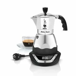 Bialetti Cafetière Italienne Programmable Easy Timer 6 Tasses