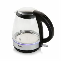 Domo Bouilloire En Verre Led Bleu 2200 W