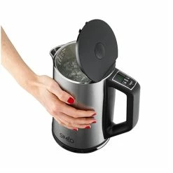 Bouilloire Température Réglable Et Paroi Froide 1,4 L 2200 W Inox 10 Bouilloire Température Réglable Et Paroi Froide 1,4 L 2200 W Inox -de Buyer Soldes Magasin 702058 3 1 Bouilloire temperature reglable et paroi froide 1 4 L 2200 W inox Simeo