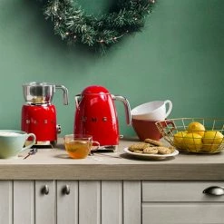 Smeg Bouilloire Rouge 1,7 L 2400 W KLF03RDEU -de Buyer Soldes Magasin 702067 2 1 Bouilloire rouge 1 7 L 2400 W KLF03RDEU Smeg