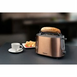 Bestron Grille-pain 2 Tranches 1000 W Coloris Cuivre -de Buyer Soldes Magasin 702102 2 1 Grille pain 2 tranches 1000 W coloris cuivre Bestron